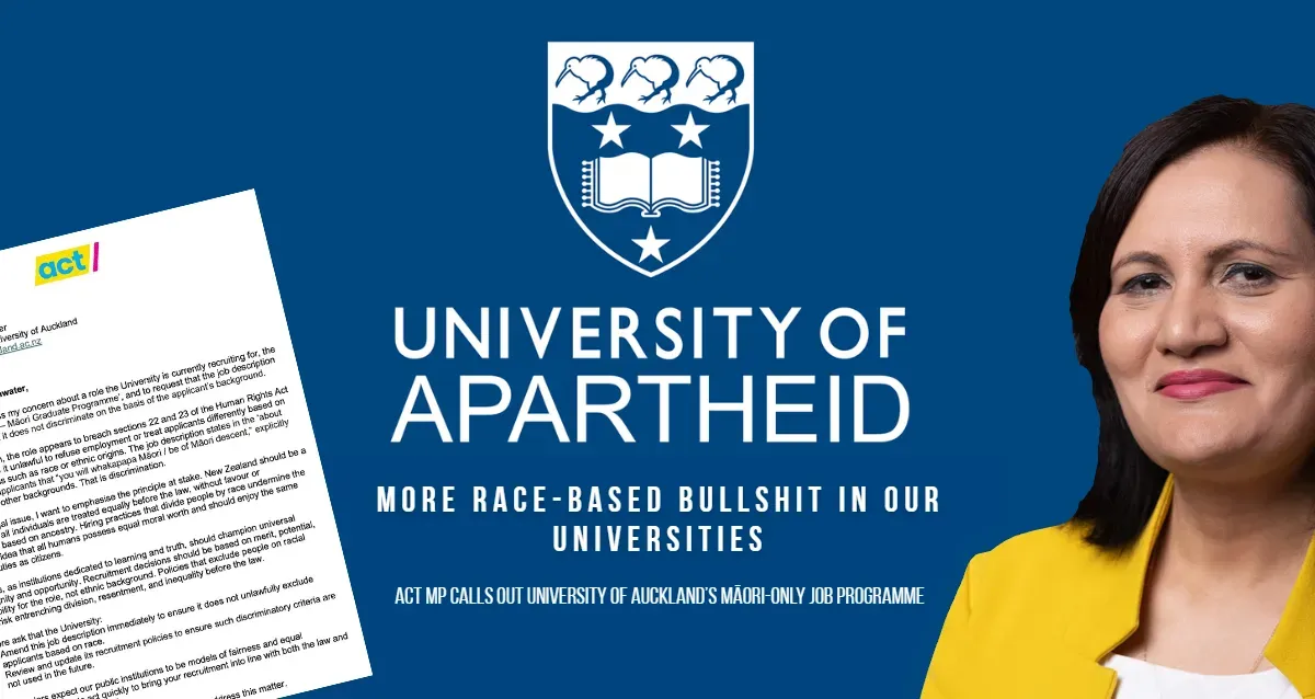 More Race Rubbish in Our Unis