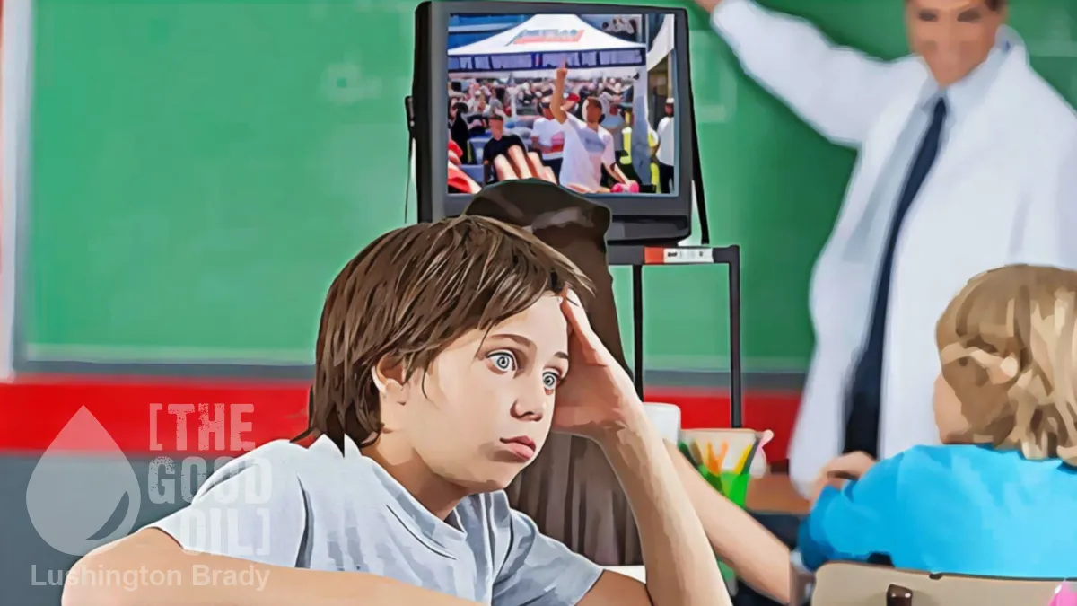 Teacher Makes Kids Watch Kirk Snuff Video