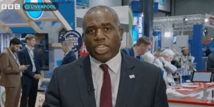 Lammy Decides to Backtrack on Claim