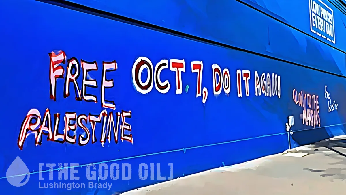 Pro-Hamas Sentiment Flourishes in Melb’s Greens Central