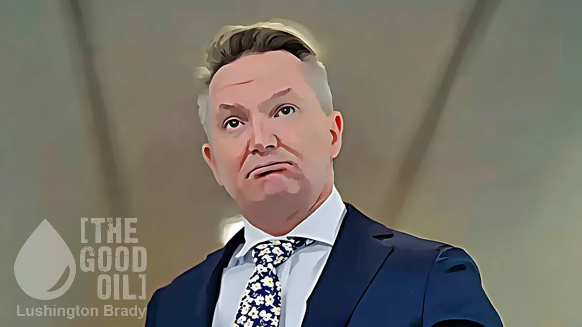 Boofhead Backs Down on Chrisinformation