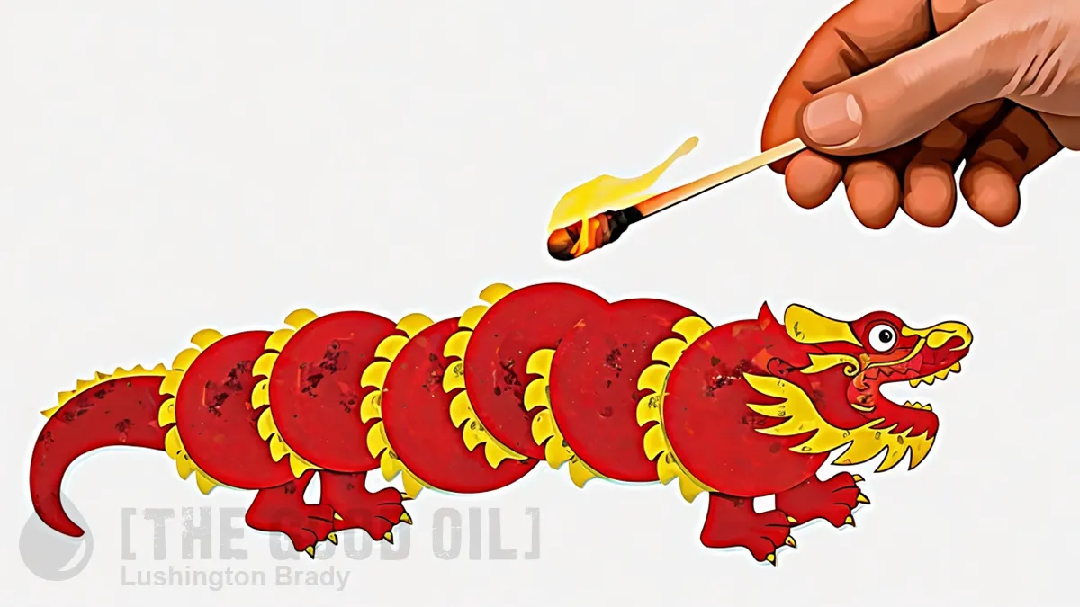 Is China’s Paper Dragon About to Go up in Flames?