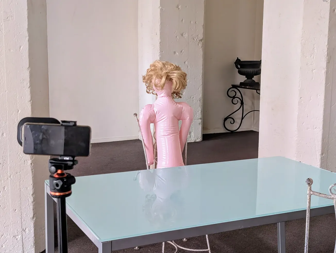 Inflatable Ingrid, Simon’s New Friend