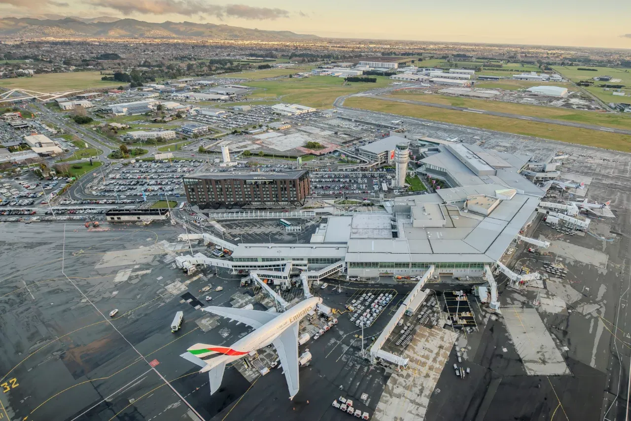 Christchurch Airport Posts Strong Half-Year Growth
