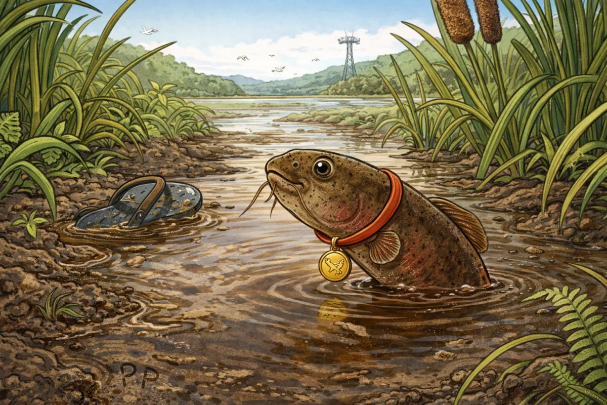 A Mudfish Wins Fish of the Year