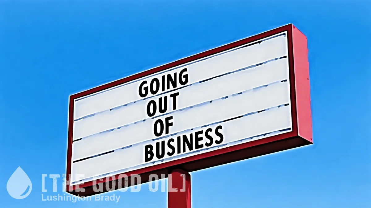 The Going-Out-of-Business State
