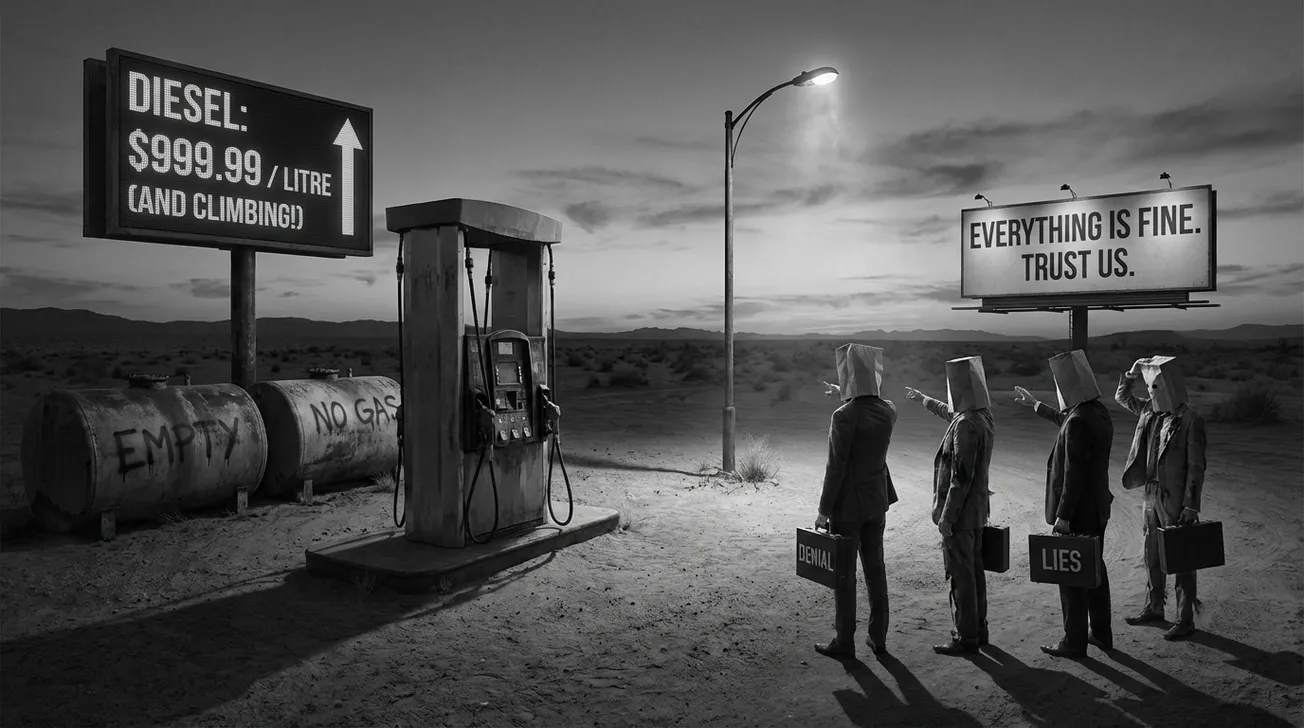 Fuel Fiasco: Luxon’s Crisis, Ardern’s Legacy of Lunacy