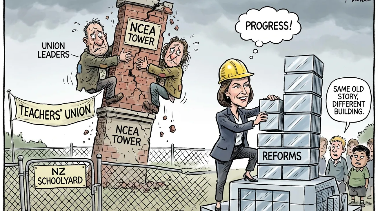 Unions Howl as Stanford Torpedoes Their Failing NCEA Empire