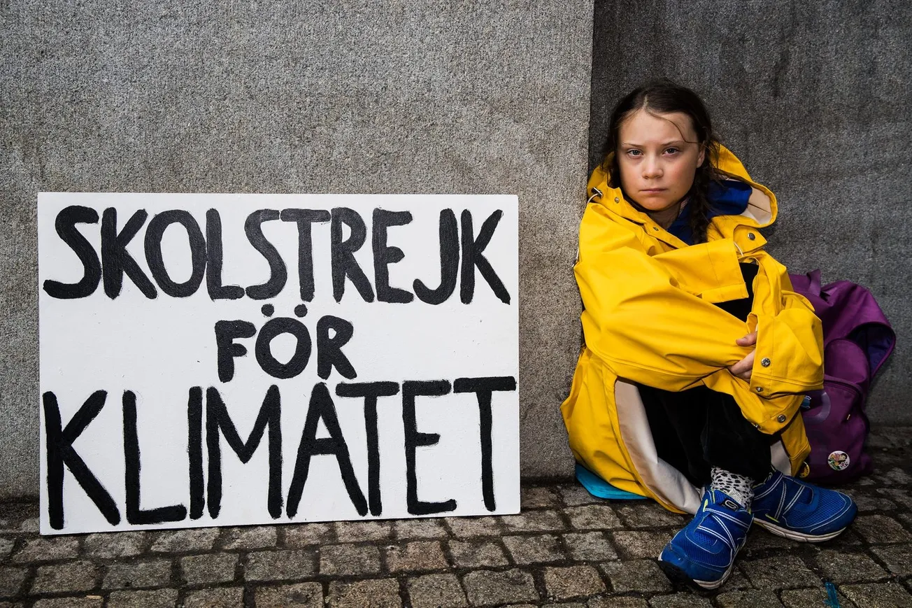 Climate change activist Greta Thunberg, exploited and manipulated