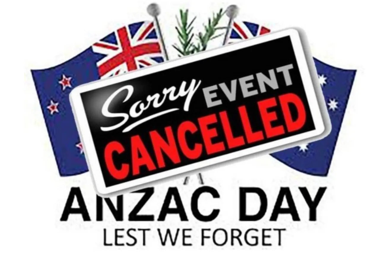 Now they are coming for our ANZAC day