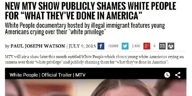 Whites are the new Jews