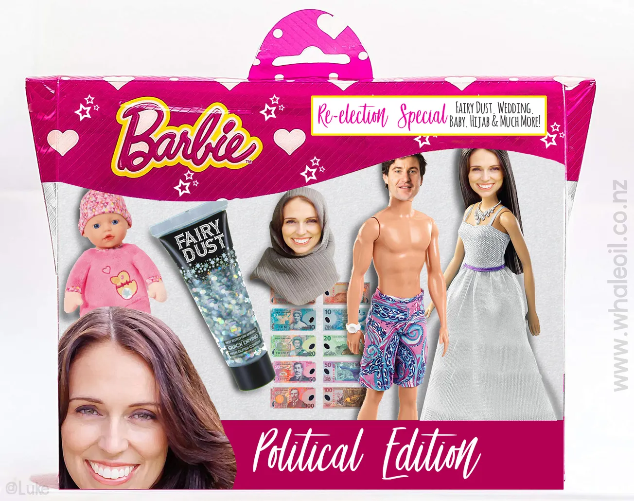 A political barbie doll