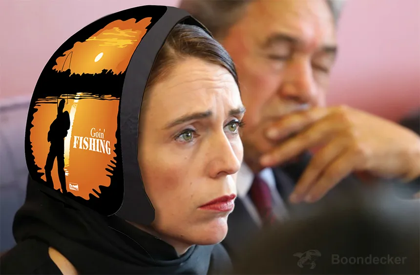 What now Prime Minister, a tyre cover on your head?