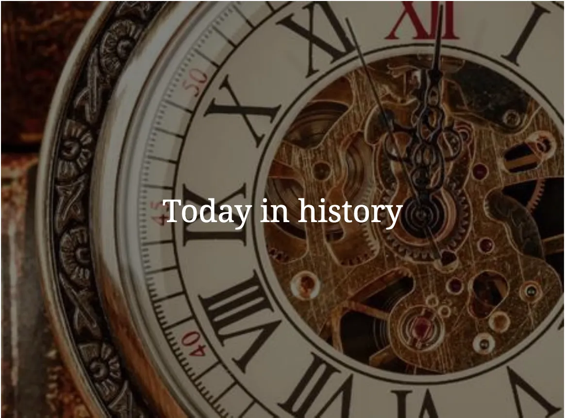 Today in history