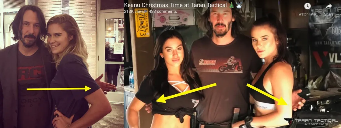 Get your MeToo hands off Keanu!