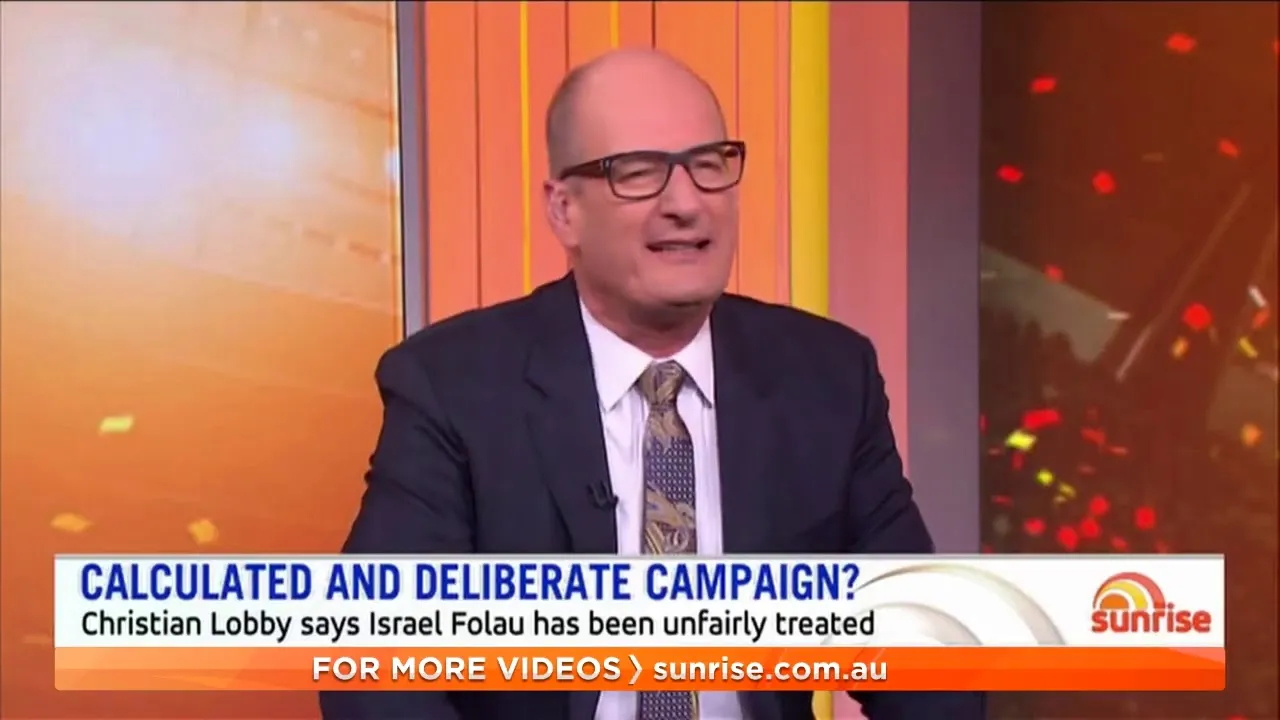 Martyn Iles talks about Izzy Folau’s GoFundMe Campaign: Sunrise