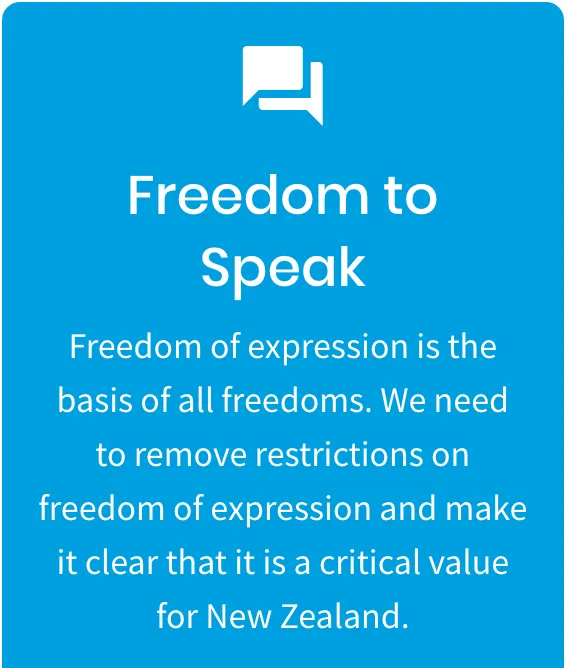 Freedom to Speak