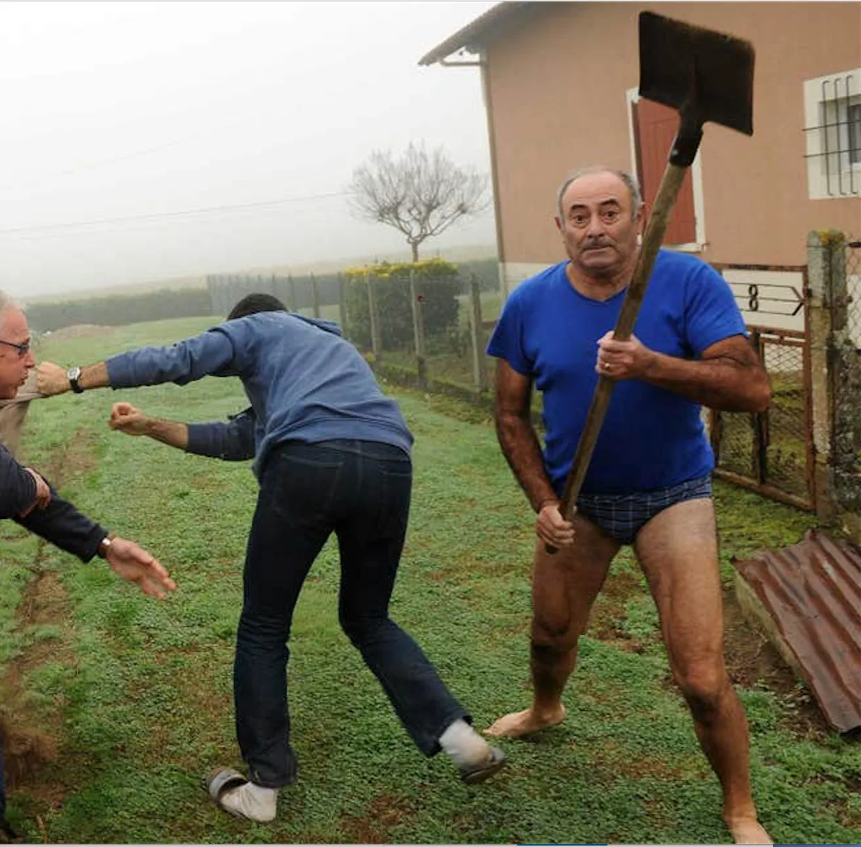 When Dads could Wield Shovels