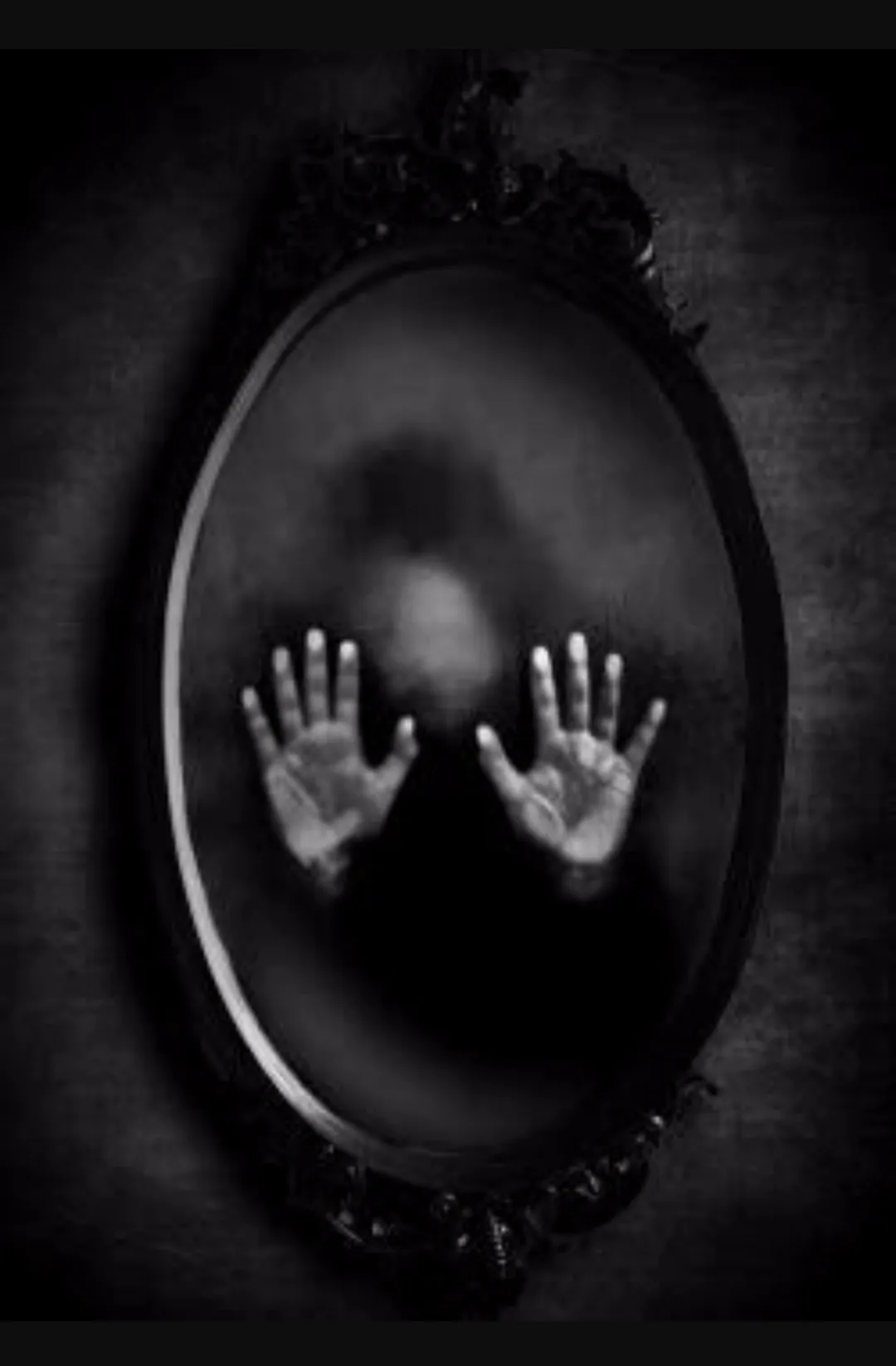 monster media reflection ugliness mirror