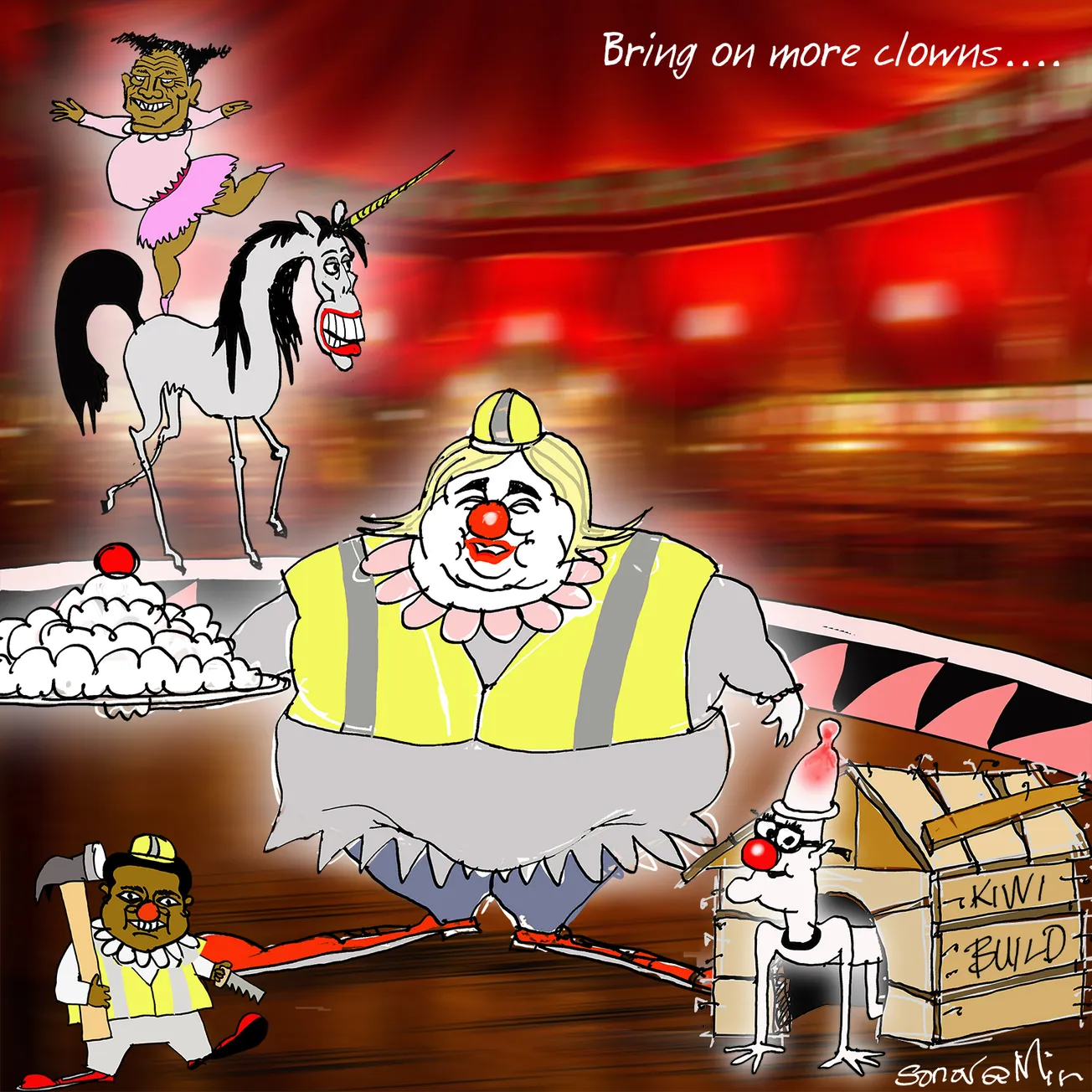 Cartoon of the day by SonovaMin