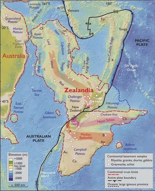Map of the Day: Zealandia