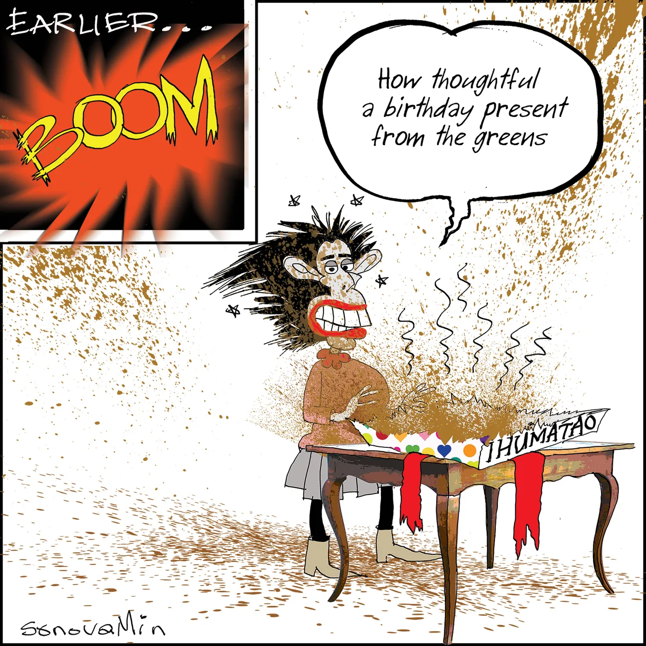 Cartoon of the Day by SonovaMin