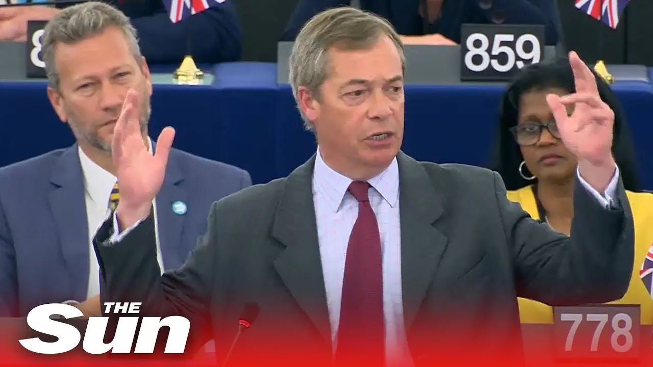 Nigel Farage Causes Chaos slamming Von der Leyen’s ‘Communist’ Vision