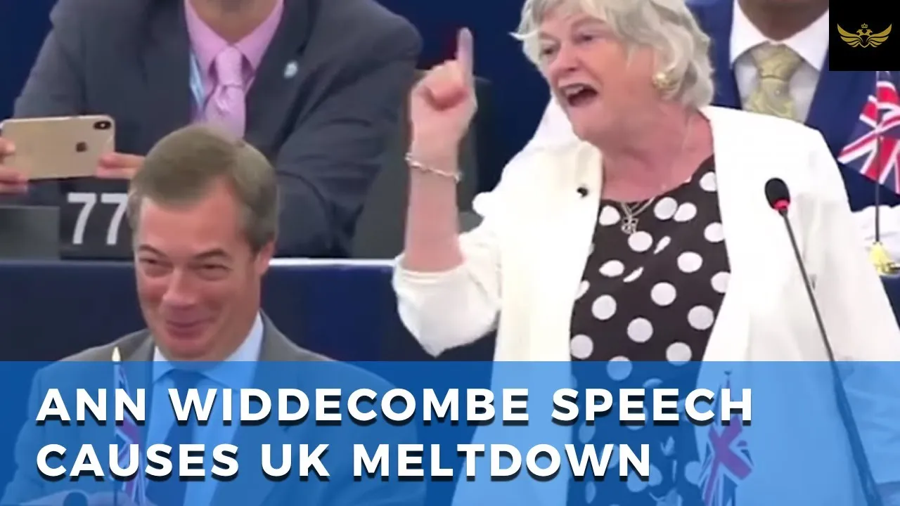 Ann Widdecombe Speech causes UK Meltdown