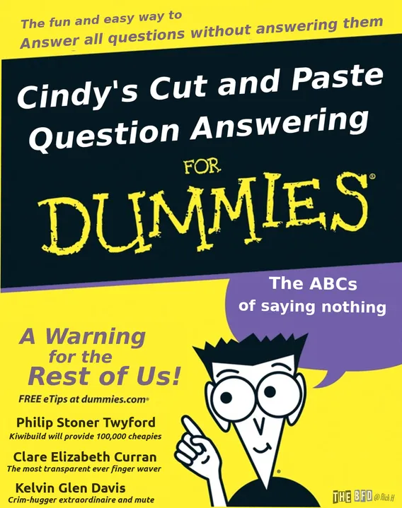 Captain Cindy’s Cut and Paste Question Answering for Dummies