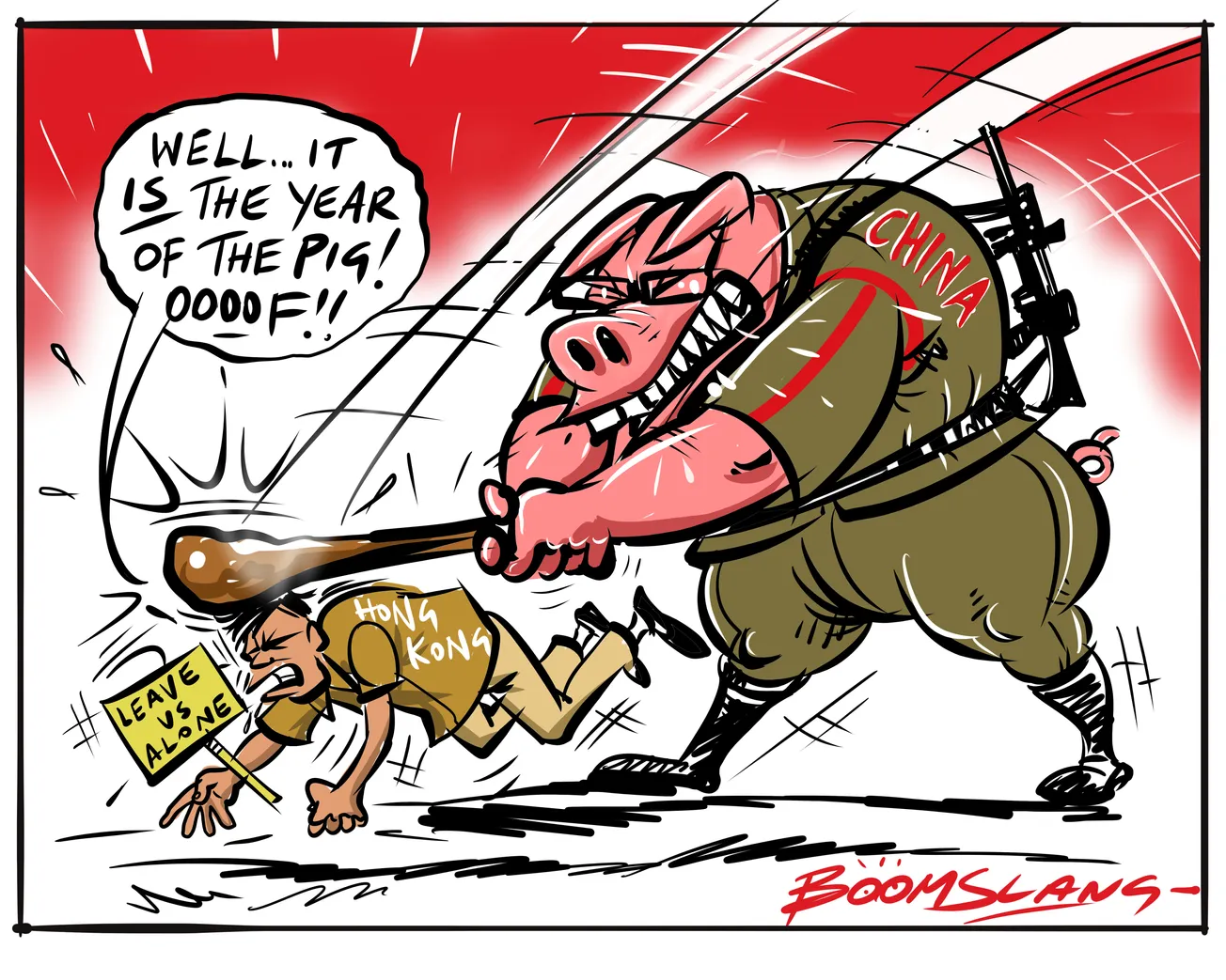 Cartoon of the Day by BoomSlang