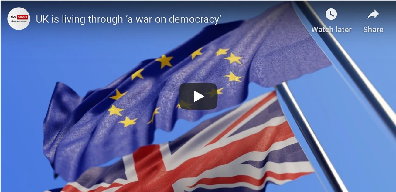 UK is Living Through ‘A War on Democracy’