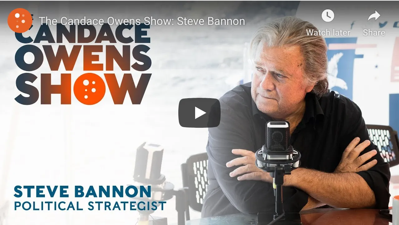The Candace Owens Show: Steve Bannon
