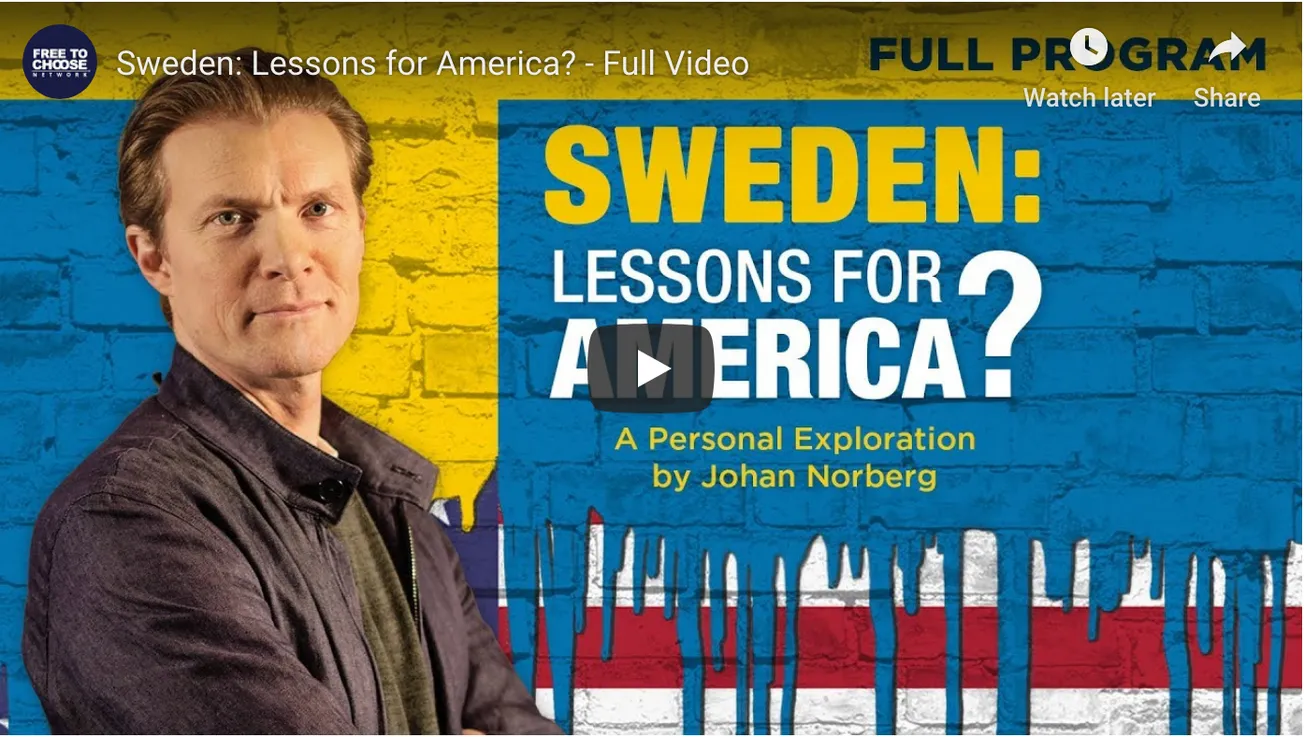 Sweden: Lessons for America?