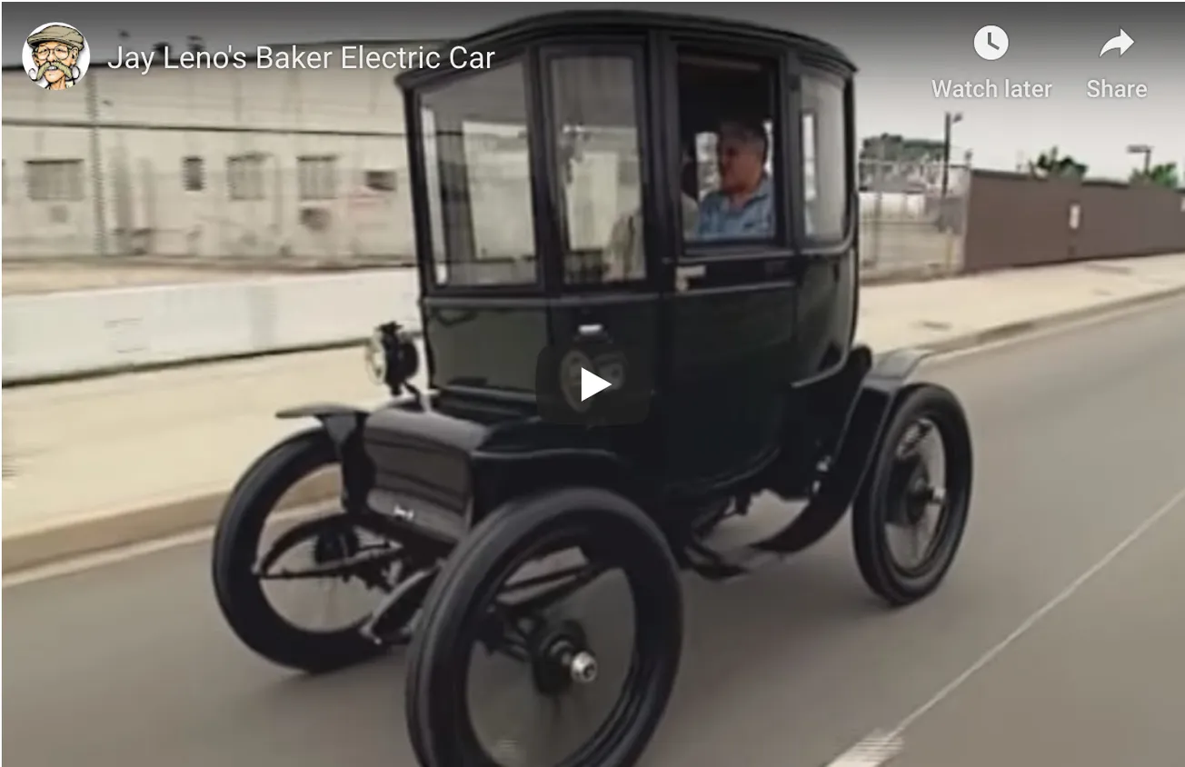 Jay Leno’s Baker Electric Car