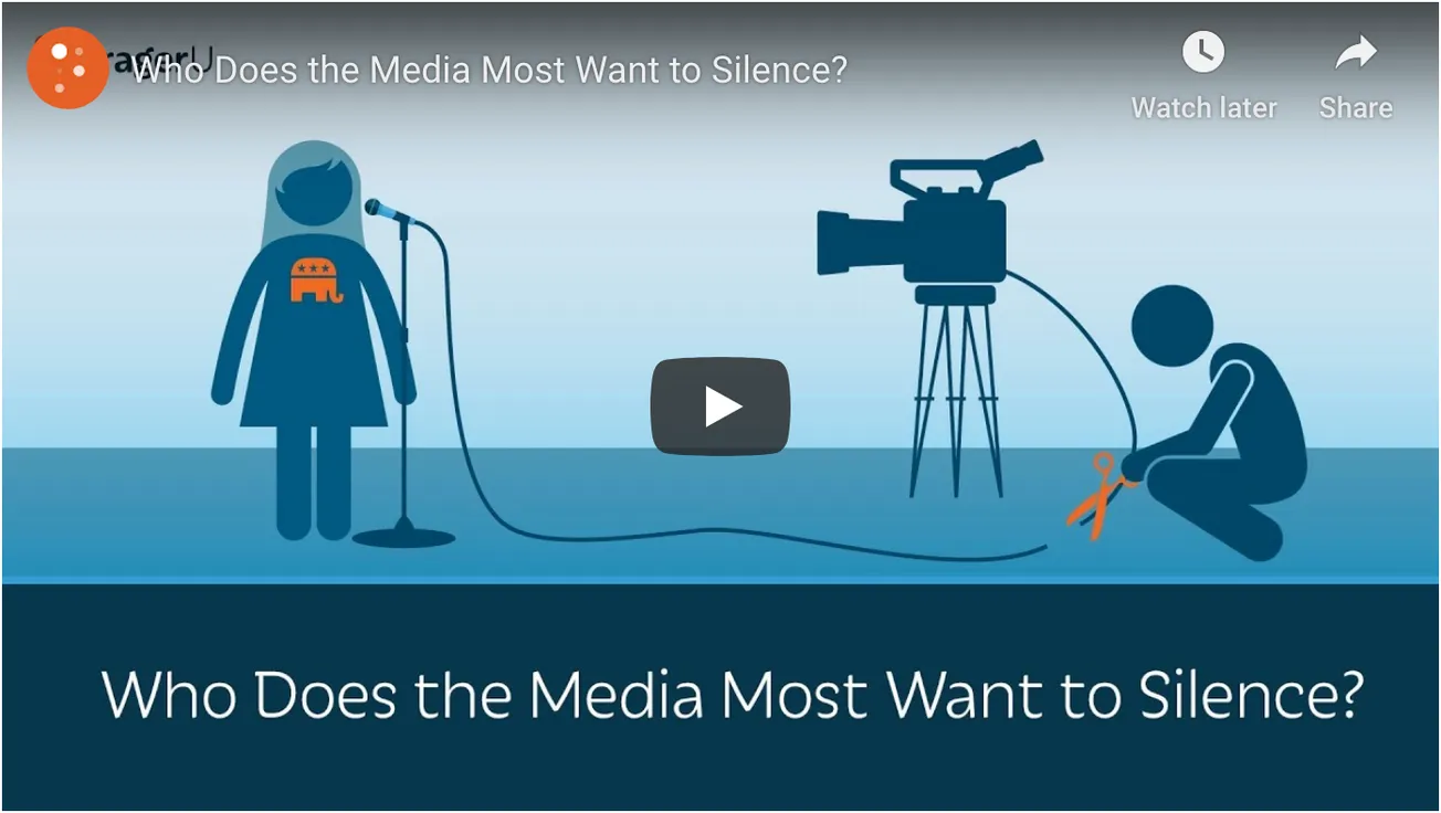 Who Does the Media Most Want to Silence?