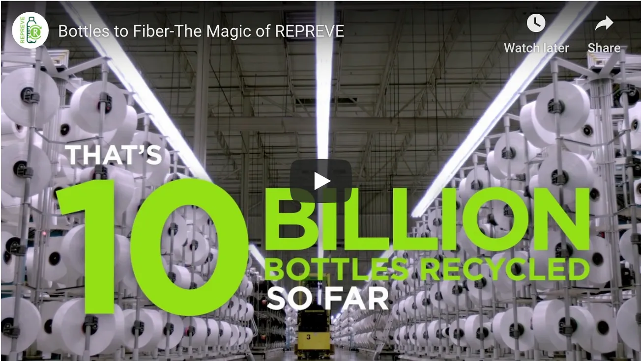 Bottles to Fiber: The Magic of Repreve