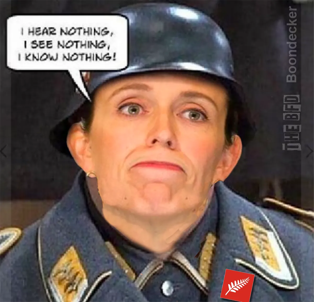 Yet Again Ardern Plays Sergeant Schultz