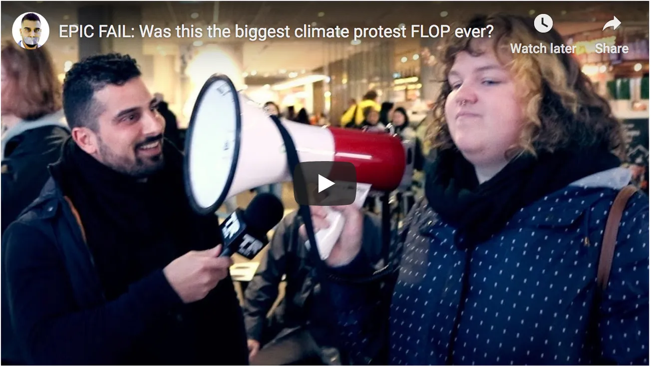 Epic Fail: Was this the Biggest Climate Protest Flop ever?