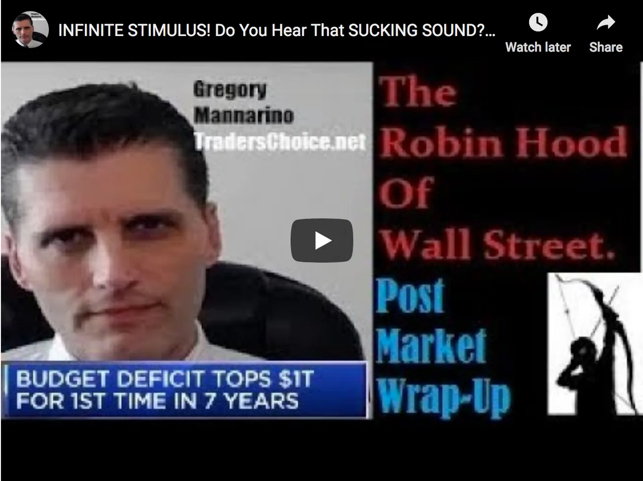 Infinite Stimulus! Do You Hear That Sucking Sound?