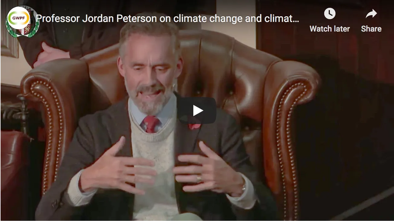 Professor Jordan Peterson on Climate Change & Climate Policy at the Cambridge Union