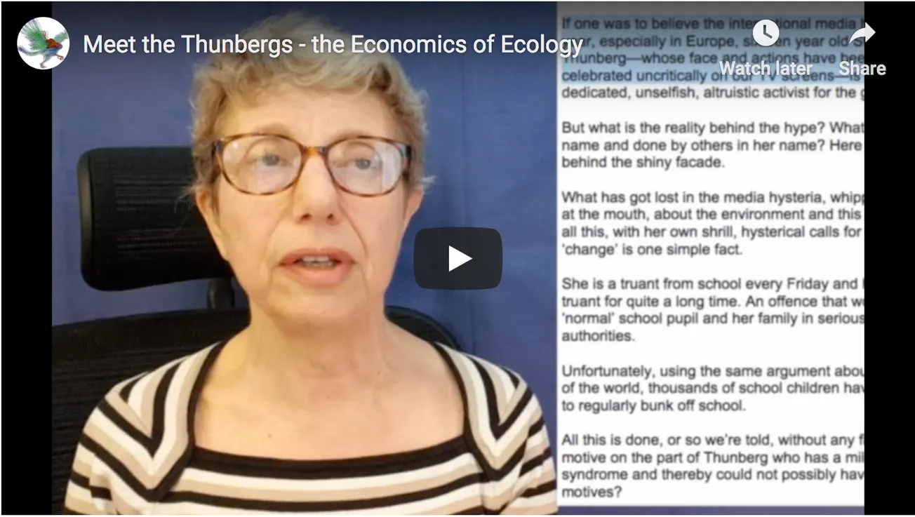 Meet the Thunbergs: The Economics of Ecology