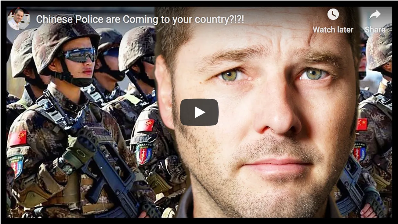 Chinese Police are Coming to Your Country