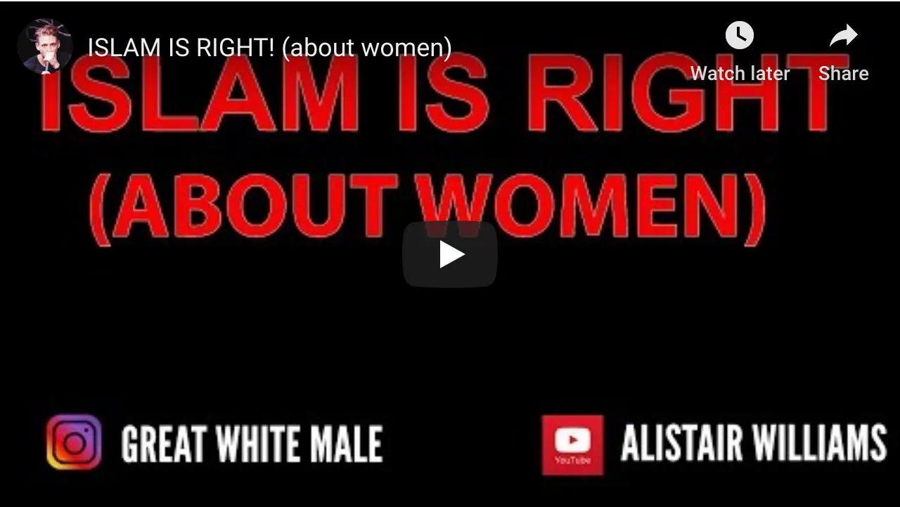 Islam is Right About Women