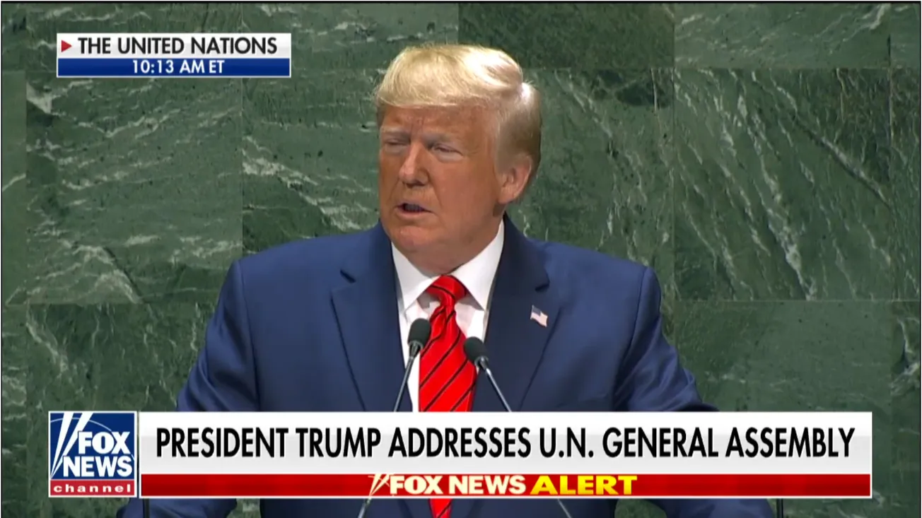 Compare and Contrast How Media Reported on Trump’s UN Speech