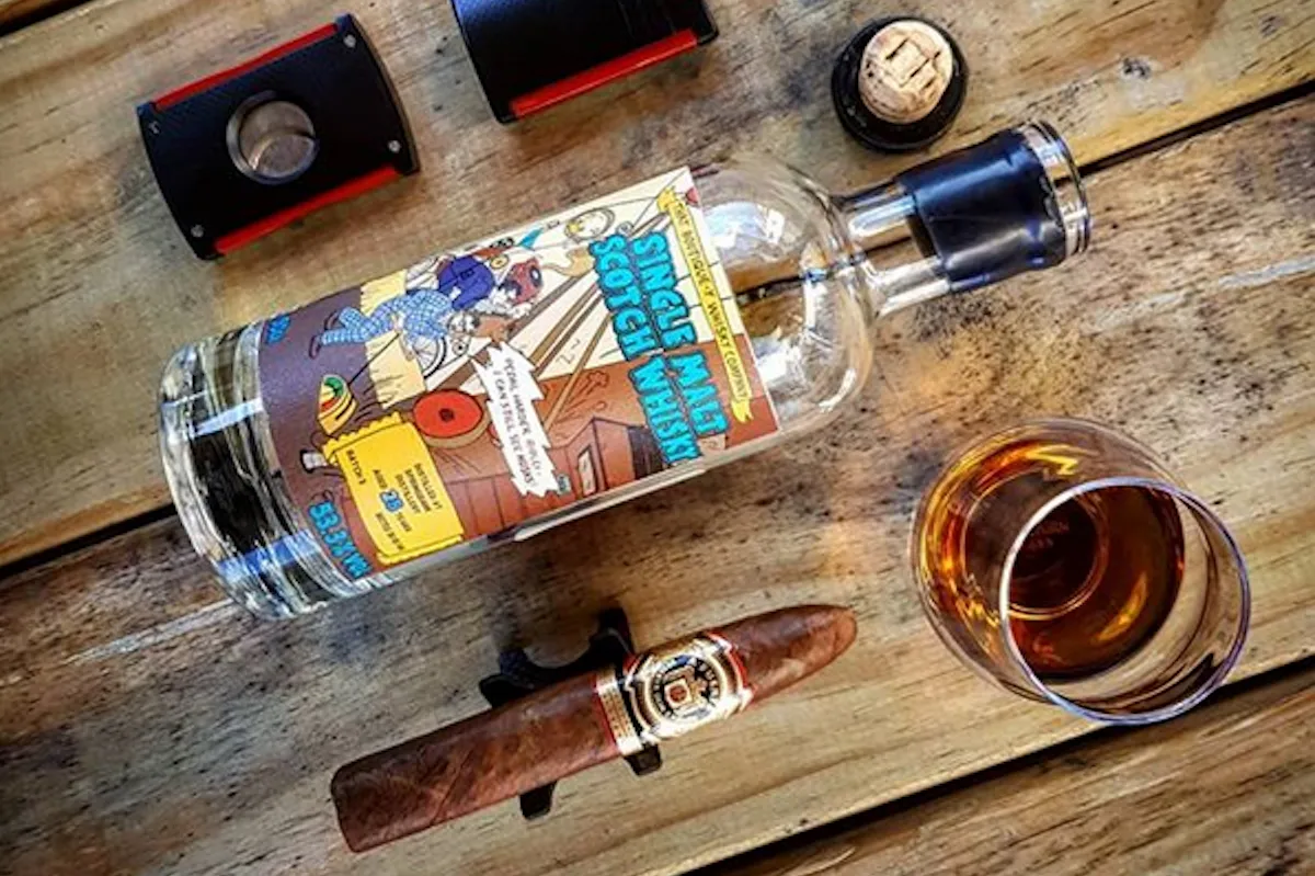 Arturo Fuente – Eye of the shark & Springbank 25yo whisky