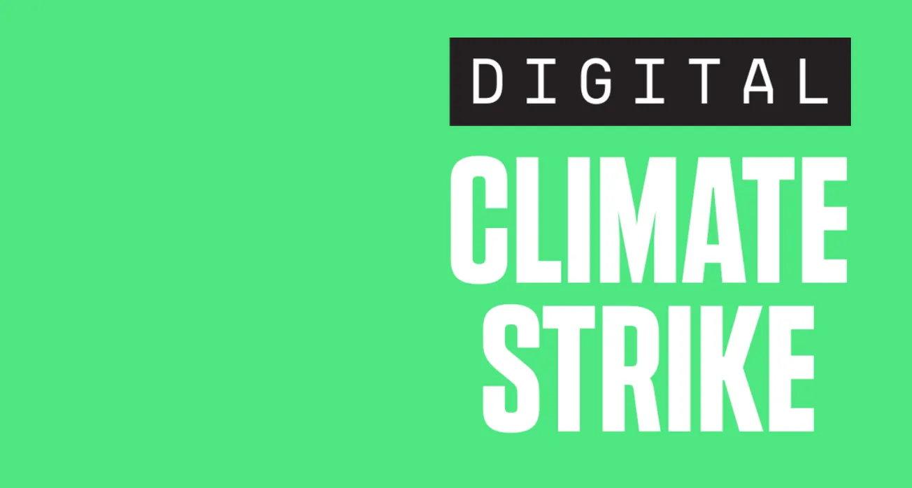 A Digital Climate Strike. Really?