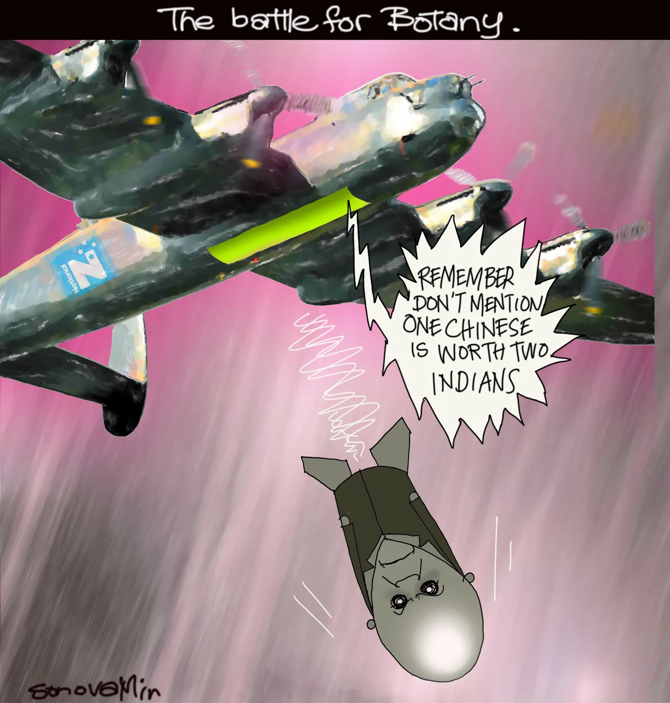 Cartoon of the Day by SonovaMin