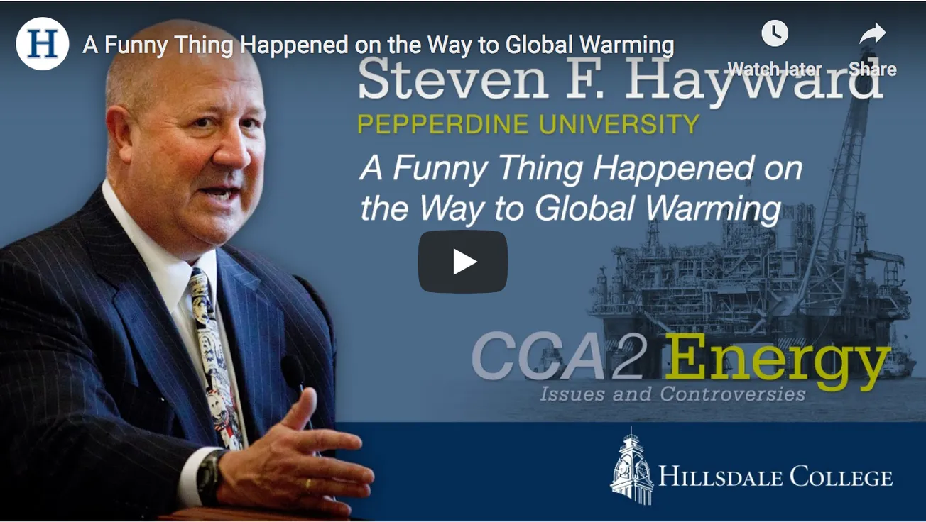 A Funny Thing Happened on the Way to Global Warming