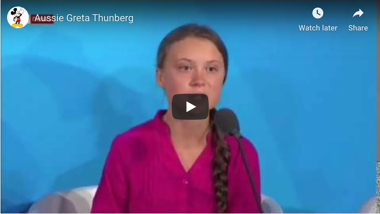 *NSFW Aussie Greta Thunberg