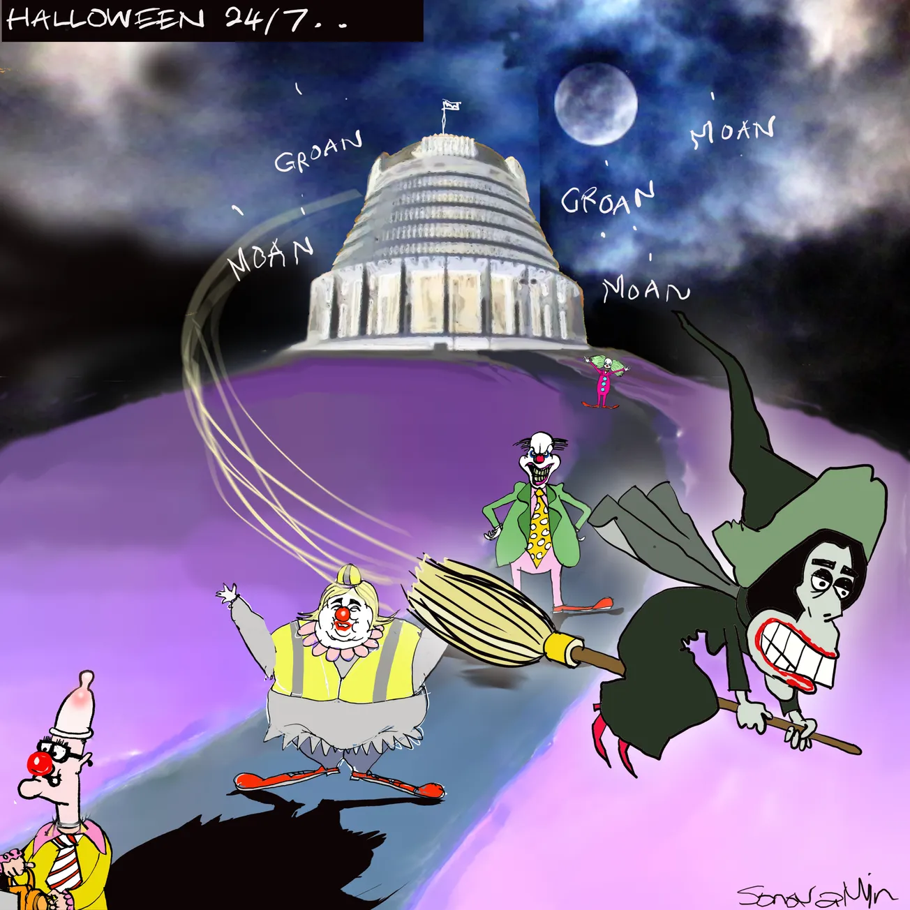 Cartoon of the Day by SonovaMin